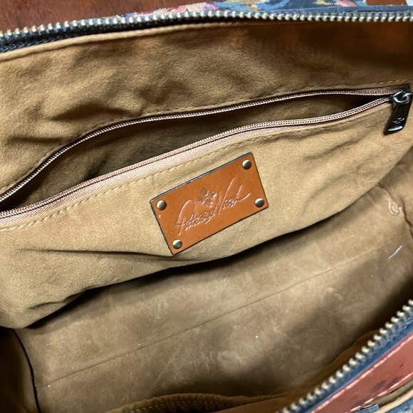 Patricia Nash, Paris, genuine, leather satchel - Picture 7 of 12